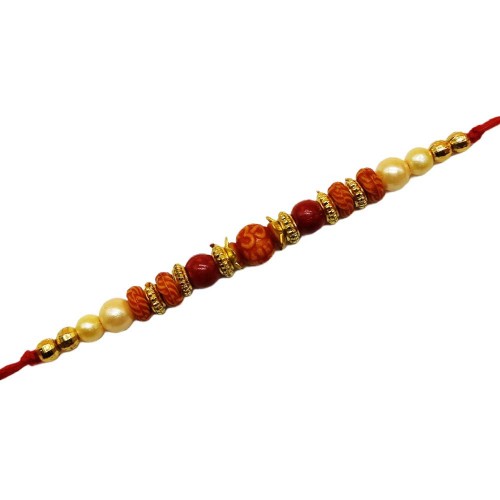 OM Rudraksha Designer Dora Bhaiya Rakhi