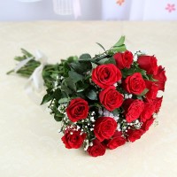 18 Red Roses Bunch