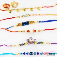 Combo of 6 Rakhis