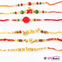 Combo of 6 Rakhis