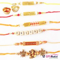 Combo of 6 Rakhis