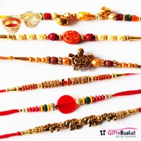 Combo of 6 Rakhis