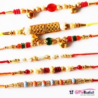 Combo of 6 Rakhis