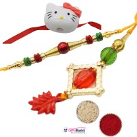 Designer Bhai-Bhabhi & Kids Rakhi